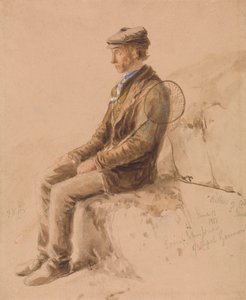 ギャフを持つ男、1851 年 6 月 13 日 作： Frederick William Hulme