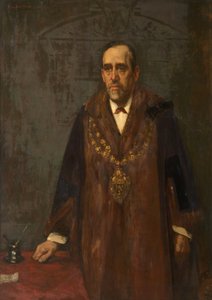 ジャクソン・ブライアリーの肖像 1898-99年頃 油彩・キャンバス 作： フレデリック・ウィリアム・ジャクソン