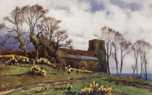 バートンダセット教会 作： Frederick William Newton Whitehead