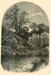 「ピッツフィールドのフーサトニック銀行」、1874 年。 作： Frederick William Quartley