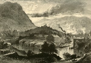 「リトル フォールズ」、1874 年。