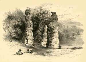 「自然の塔」、1872年。 作： Frederick William Quartley