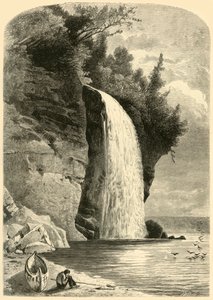 「シルバーカスケード」、1872年。 作： Frederick William Quartley