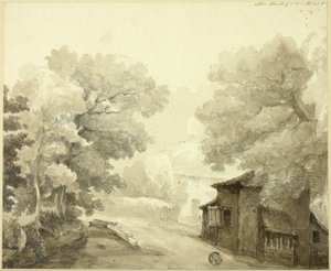 サウスゲート付近 作： Frederick Wilton Litchfield Stockdale