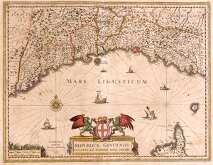 イタリア、リグーリア州 作： Frederick de Wit