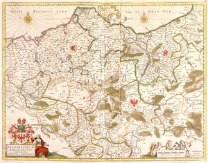 メクレンブルク＝西ポメラニア, ベルリン, ブランデブルク, ドイツ 作： Frederick de Wit