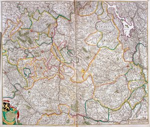 南ホラント州、北ブラバント州、フラマン地方、ワロン地方、ブリュッセル地方、リンブルフ州、オランダ、ベルギー 作： Frederick de Wit