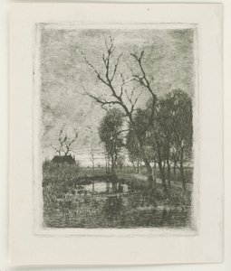 夕暮れ 作： Fredericus Jacobus van Rossum du Chattel