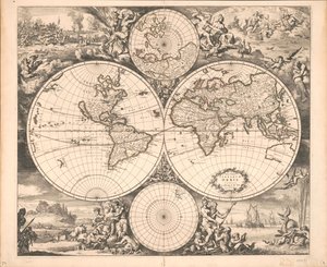全世界の新しい地図 作： Frederik de Wit