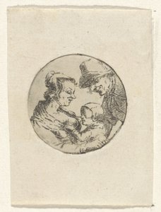男と女と子供 作： Frederik Hendrik Weissenbruch