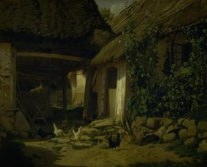 農家のインテリア 作： Frederik Vermehren