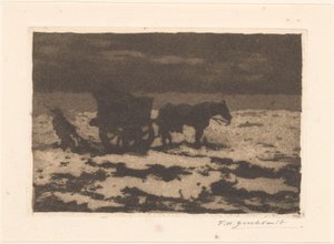 貝漁師 作： Frederika Henriëtte Broeksmit (signed by artist)