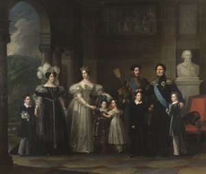 ベルナドット家、1837年 作： Fredric Westin
