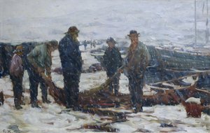 漁師、1900年頃（キャンバスに油彩）