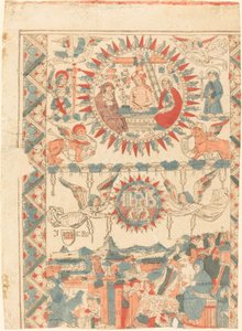 リヨンに到着し説教する聖ボナヴェントゥラ 作： French 15th Century