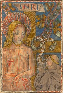 フランシスカンとの悲しみの男 作： French 15th Century