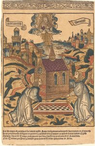 ロレートの聖なる家の輸送 作： French 15th Century