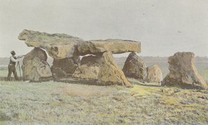 Arcay、Dolmen de Rochebillaude、Cote lateral S 作： French Photographer