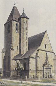 Assier、Church、Ensemble NO 作： French Photographer