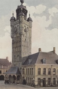 ベルゲス、鐘楼 作： French Photographer