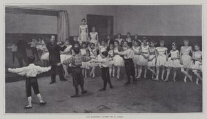バレエ教室に通う少年たち（モノクロ写真 作： French Photographer