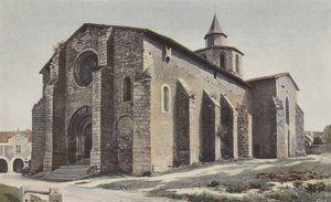 Bussieres-Badil、Church、Ensemble SO 作： French Photographer