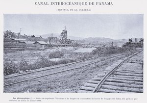 パナマ大洋間運河、ラ・クレブラの作品（モノクロ写真 作： French Photographer