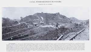 パナマ大洋間運河、ラ・クレブラの作品（モノクロ写真 作： French Photographer