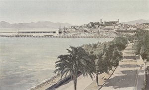 カンヌ、港、古代都市、クロワゼット通り 作： French Photographer