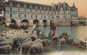 シュノンソー、ルシャトー、ラファサードオリエンターレ 作： French Photographer