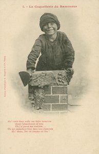Chimneysweep（モノクロ写真）