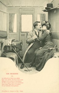 電車内で夫婦 作： French Photographer