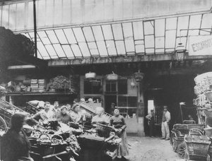 クールデュエーム、ピルエット通り、レアール、パリ、1910 作： French Photographer