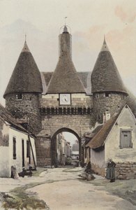 Deols、古代都市の門 作： French Photographer