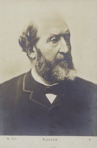 エミール・オージェ（1820-1889）、フランスの劇作家 作： French Photographer