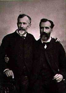 エマニュエル・ベナー(1836-96)とジャン・ベナー(1836-1906)、「現代の画廊」より、1874-78年頃(モノクロ写真) 作： French Photographer