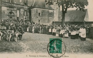 ボネルの乗組員-ベヌディクションデラミュール。 1913年に送られたはがき。 作： French Photographer