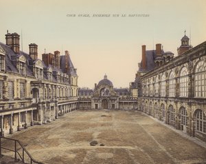 フォンテーヌブロー：コート・オーヴェール、洗礼堂のアンサンブル（カラー写真） 作： French Photographer