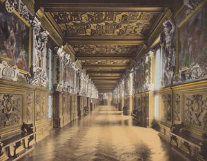 フォンテーヌブロー：ギャルリー・フランソワ・イエ（カラー写真） 作： French Photographer