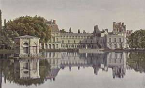 フォンテーヌブロー、パレ、レタンデコイからの眺め 作： French Photographer