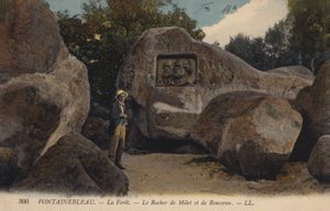 Fontainebleu、La Foret、Rock of Milet、Rousseau
