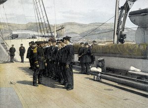 19世紀末のフランス海軍：ペルミソナリーズの出港 - Bibl. des Arts Deco.