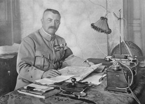 フランチェスデスペリー将軍、バルカン半島連合軍の総司令官、1914年〜19年 作： French Photographer