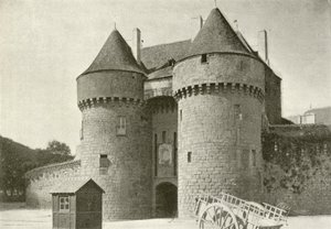 ゲランド、サン＝ミシェル門（モノクロ写真） 作： French Photographer