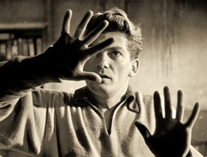 オルフェウスの役を演じるジャンマレ、1950 作： French Photographer
