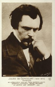 ジュールドゴンクール（1830〜1870年）、フランスの小説家 作： French Photographer