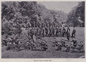 ロシア軍：キエフのウラジーミル士官候補生軍団（モノクロ写真 作： French Photographer