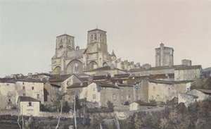La Chaise-Dieu、全体図 作： French Photographer