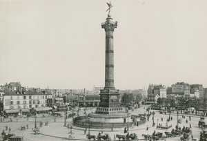 ラコロンドジュイエ、バスティーユ広場、7月の柱、バスティーユ広場（グラビア） 作： French Photographer