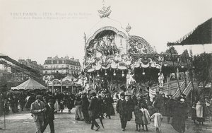 玉座の博覧会、ナシオン広場、パリ、1905年頃 作： French Photographer